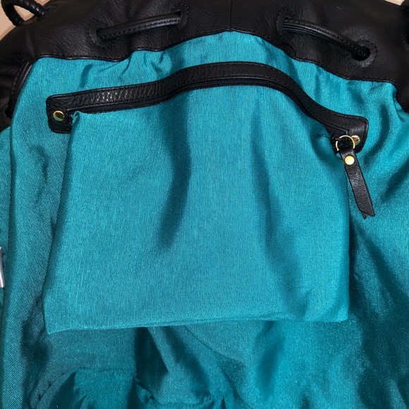 Fiore by Isabella Fiore Black Leather Braid Tote - Picture 11 of 15